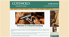 Desktop Screenshot of cotswoldshooting.co.uk